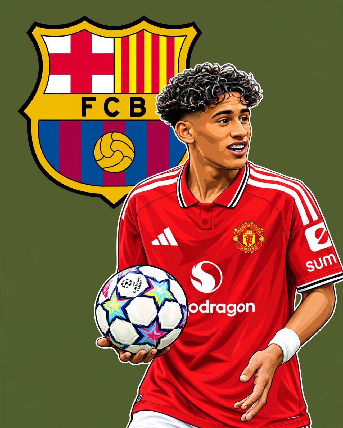 BARCELONA HOLD TALKS WITH MAN UNITED WONDERKID JJ GABRIEL