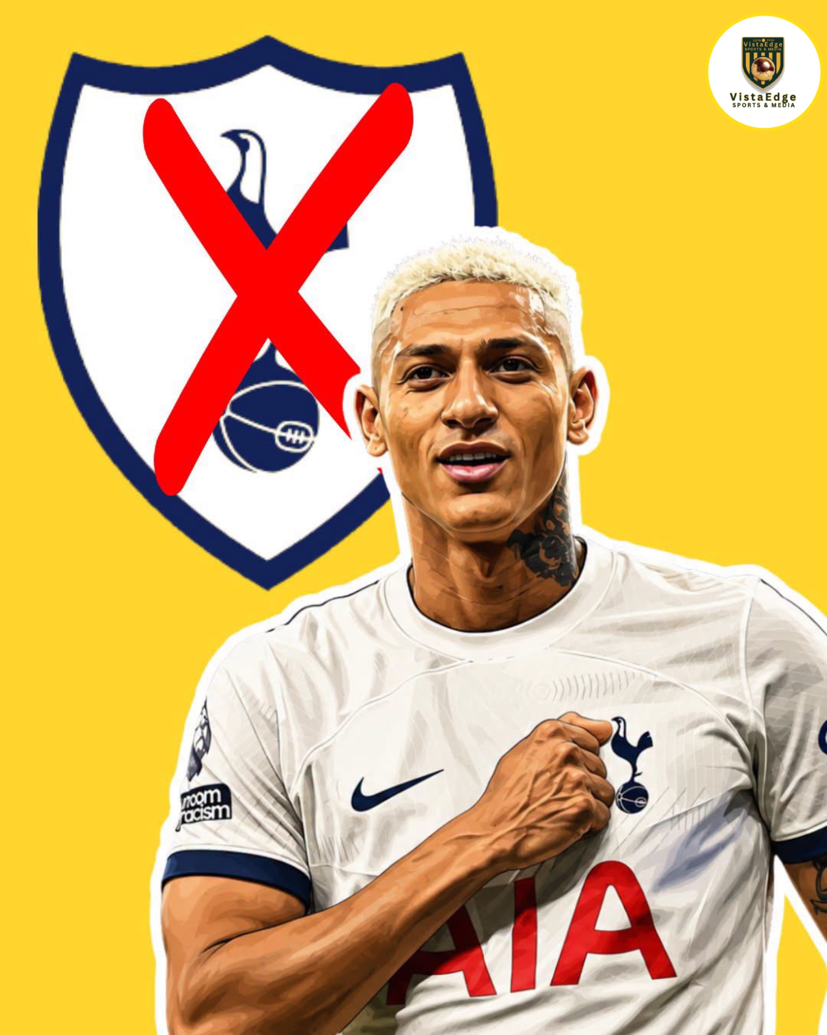 TOTTENHAM SEARCHING FOR RICHARLISON EXIT AFTER TRABZONSPOR MOVE COLLAPSES