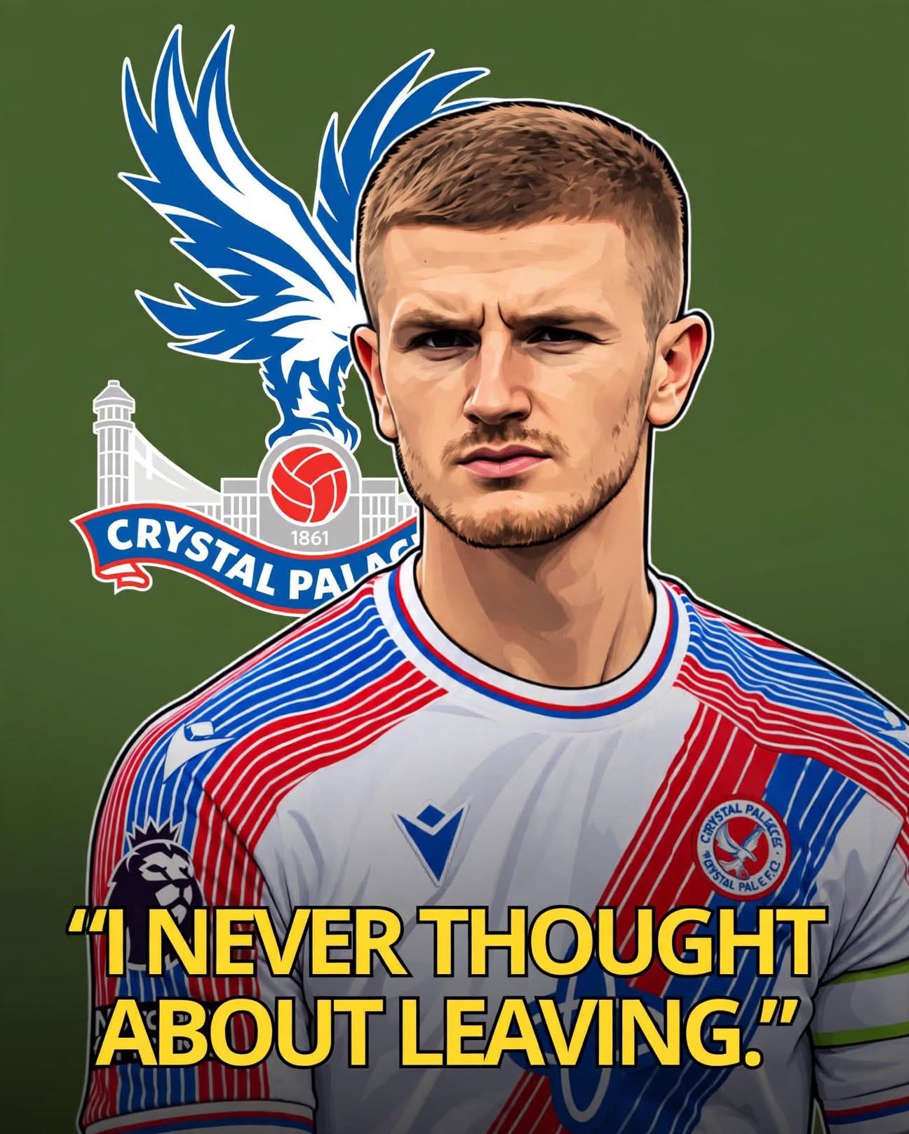 ADAM WHARTON: A SUMMER TRANSFER WAS NEVER ON MY MIND