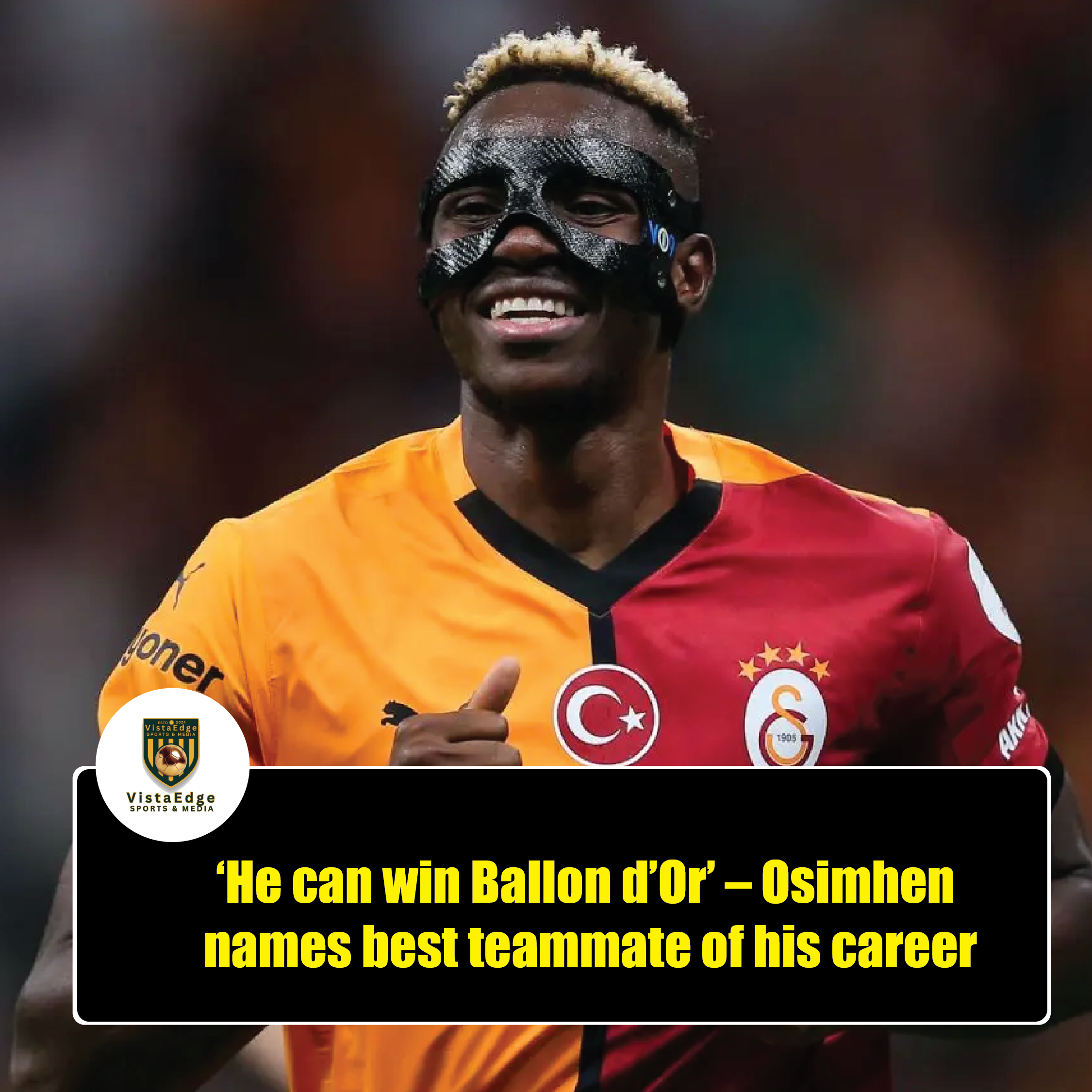“HE CAN WIN THE BALLON D’OR!” — Osimhen Names His Best Teammate Ever