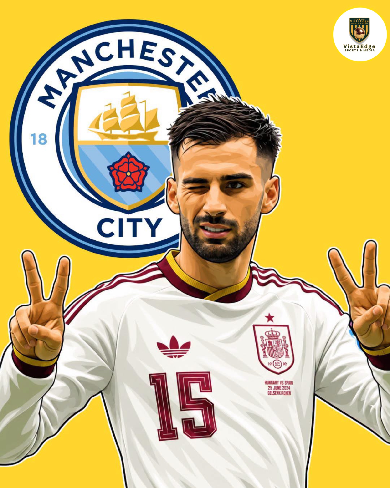 MANCHESTER CITY SHORTLIST ÁLEX BAENA AS FUTURE TARGET