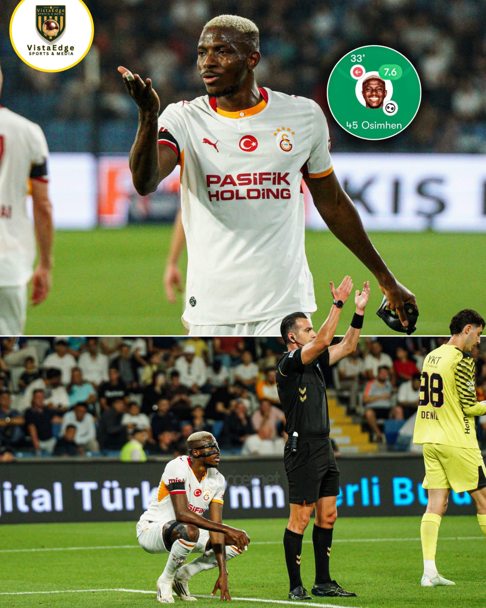 OSIMHEN INJURY CONCERN: GALATASARAY FANS HOLD THEIR BREATH