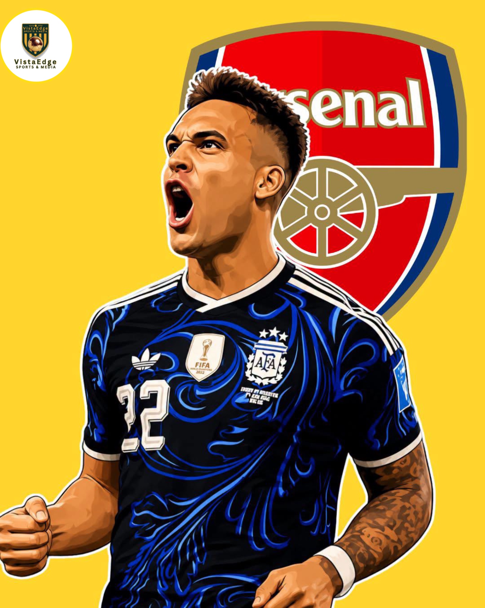 Arsenal have reportedly contacted Lautaro Martinez over a possible move to the Emirates.